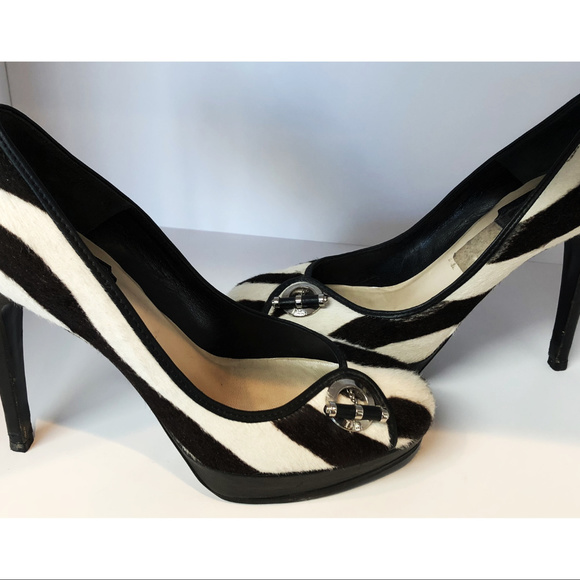 Christian Dior Heels/Pumps in Pony Hair Leather - Picture 4 of 8